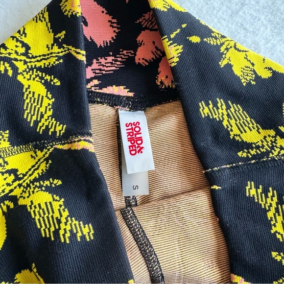 Solid & Striped biker shorts with all-over palm tree print size small - Picture 7 of 10